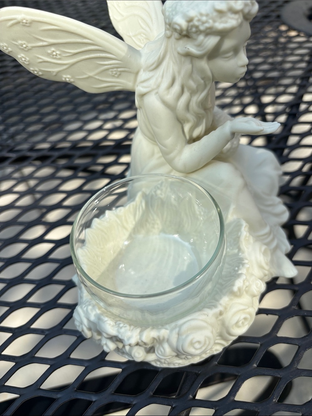 🆕 PartyLite Cream Fairy Tealight Holder - Picture 4 of 6